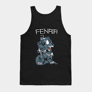 Fury of the Wolf: Fenrir the Destroyer Tank Top